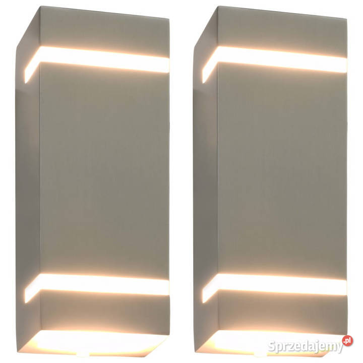 Zewnętrzne lampy ścienne 2 35 W srebrne Warszawa
