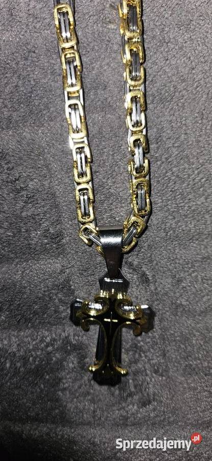 Łańcuszek Męski Splot Królewski 8 mm 50 Dla mężczyzn