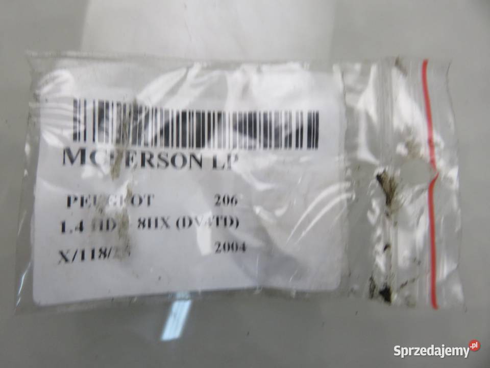 MCPERSON LEWY PRZEDNI PEUGEOT 206 14 HDi osobowe