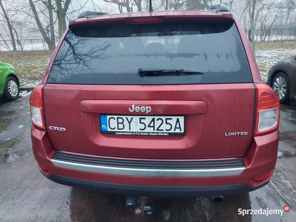 Jeep Compass Limited 22 CRD 4 WD LOCK Rok produkcji 2012 Bydgoszcz sprzedam