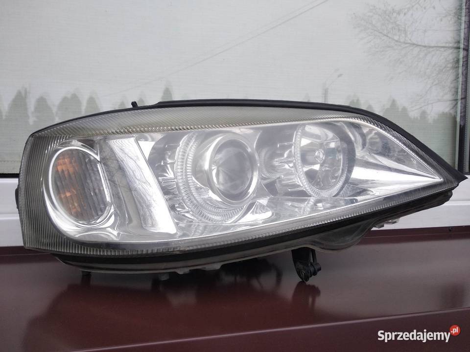 Opel Astra G lampy przednie reflektory soczewki osobowe Sieradz