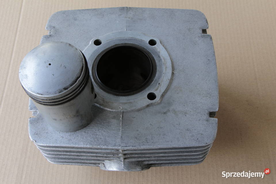 MZ ETZ 250 Cylinder tłok oryginalny DDR Silniki i osprzęt Bieżuń