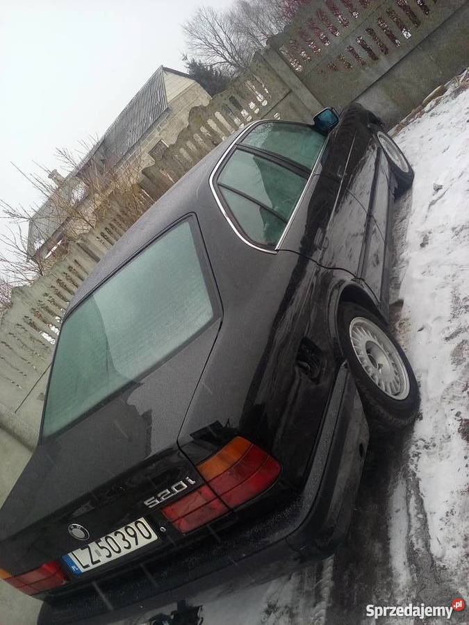 BMW seria 5 e34 20 150 czarna skory sedan Zalesie