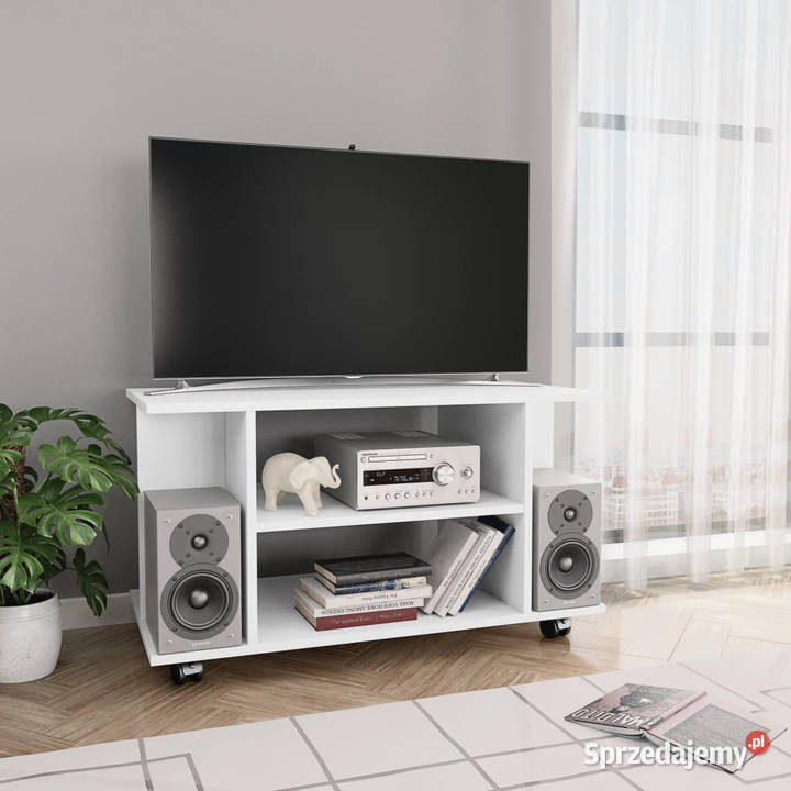 Szafka pod TV biała 80x40x45 materiał sprzedam