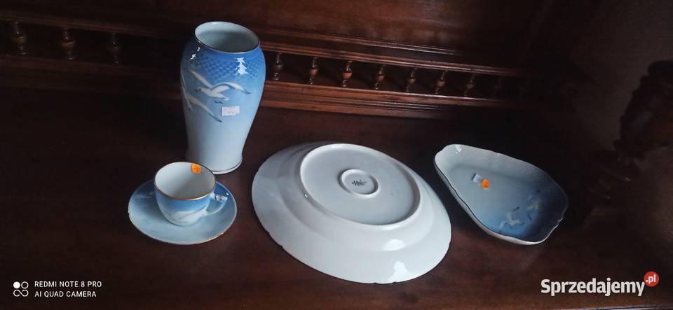 Patera z mewamRoyal Copenhagen Bing Grondahl Gdańsk