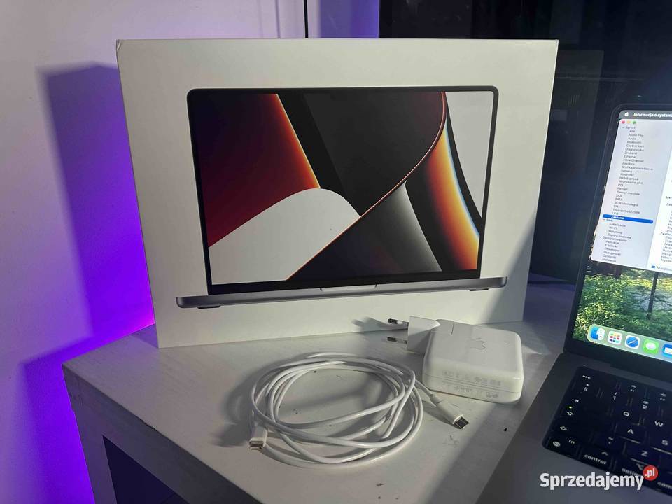 MacBook Pro 14 M1 Pro 16GB 512GB 2020 komplet Apple Nowa Sarzyna