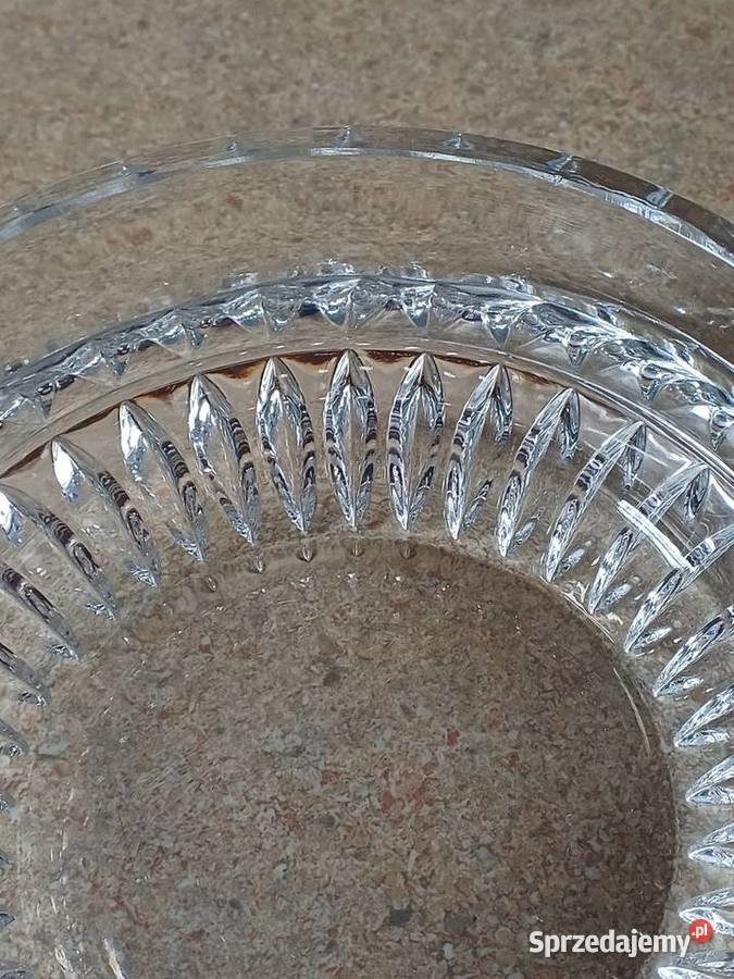 vintage kryształowa misa małopolskie Nowy Targ
