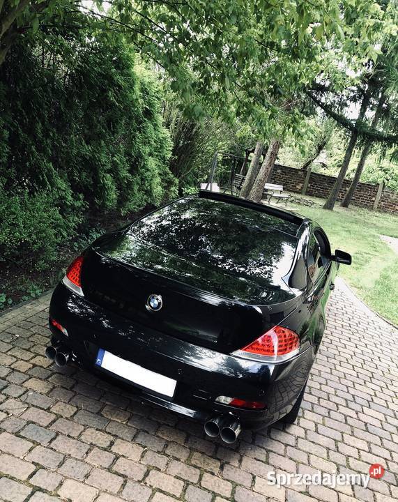 BMW 650i E63 367 V8 PIĘKNA CZARNA BETA OKAZJA śląskie Jaworzno
