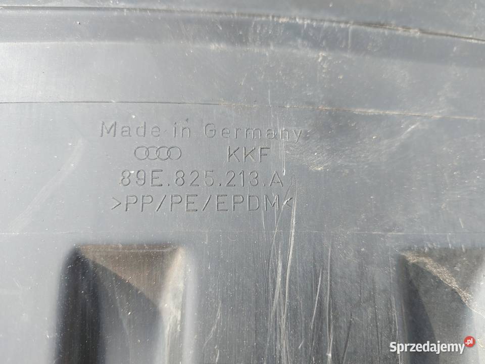 Audi Q4 ETRON 89A 89E PŁYTA OSŁONA ZDERZAKA