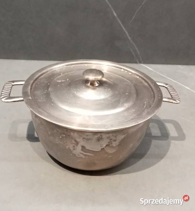 Stare GARNUSZKI posrebrzane platery jest lubelskie Lublin