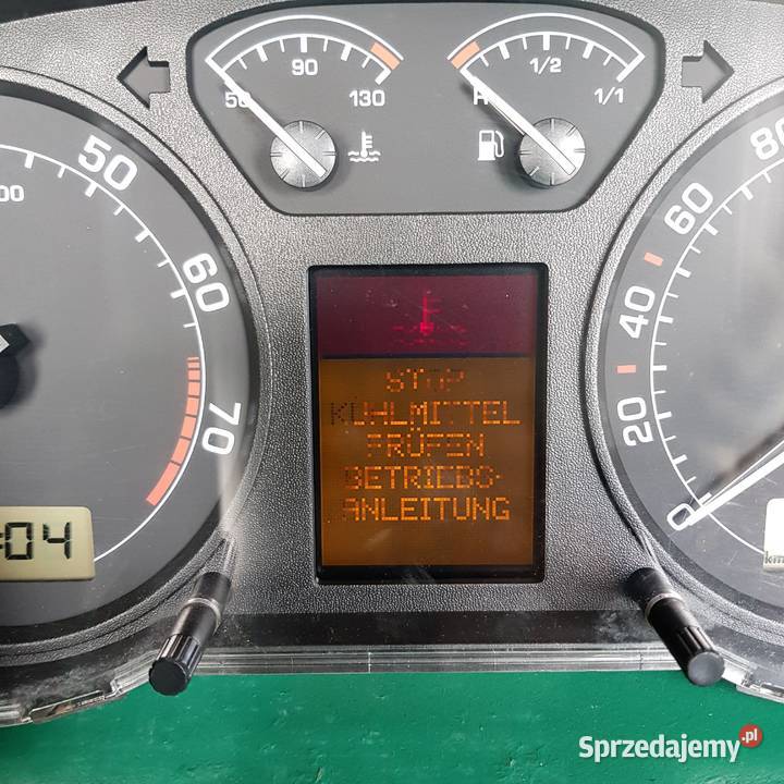 Wymiana wyświetlacza FIS MFA LCD Audi VW Seat łódzkie Łódź