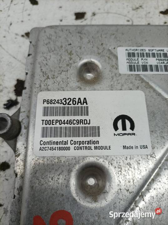 STEROWNIK SILNIKA P68243326AH 36 V6 285 Jeep