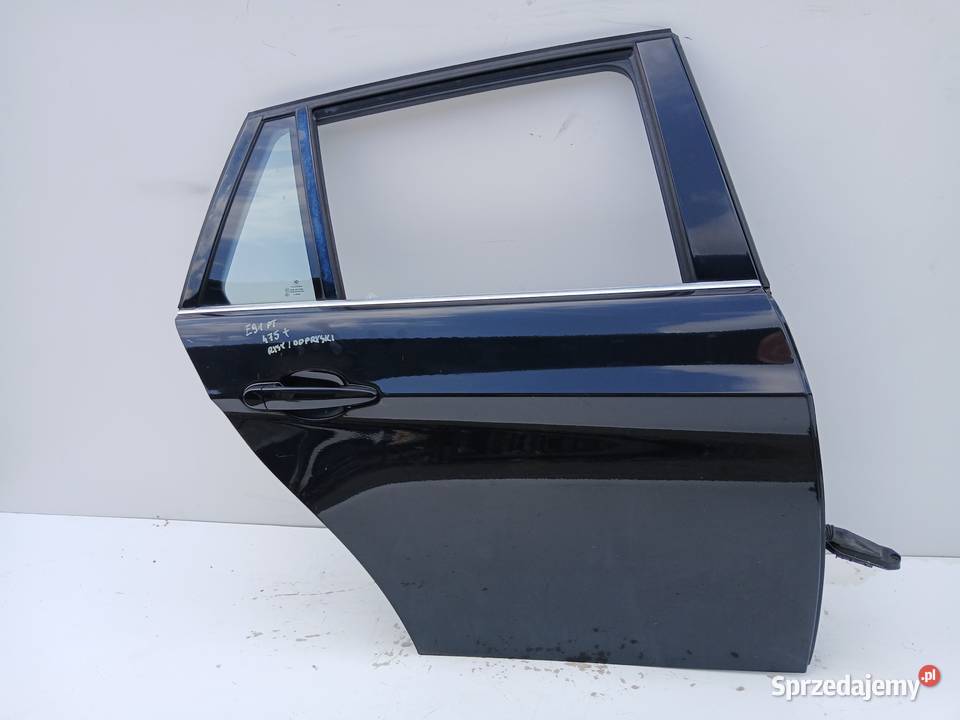DRZWI PRAWE TYLNE BMW E91 4759 BLACK SAPPHIRE Strzyżewice