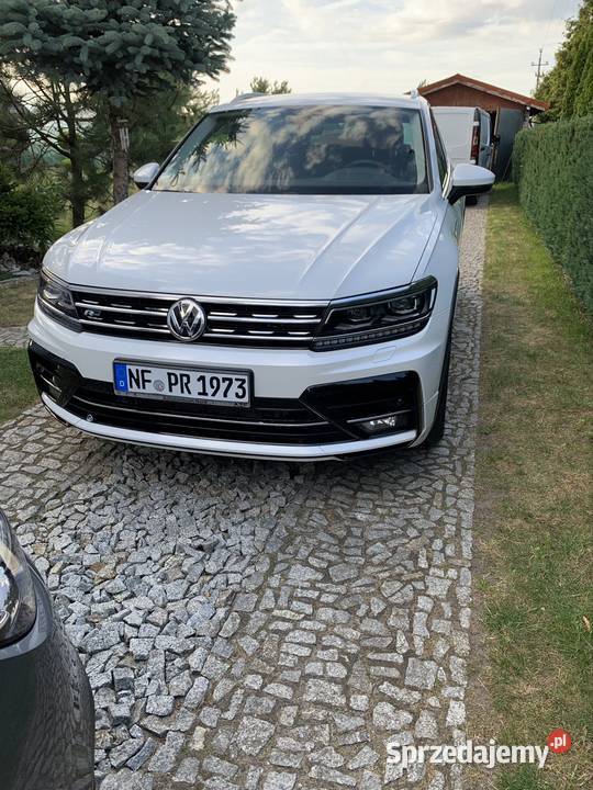 Wolkswagen TIGUAN R LINE 240 Biała Perła wielkopolskie Jezierzyce Kościelne
