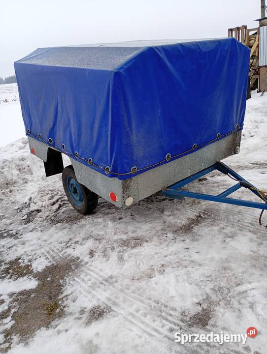 Przyczepka samochodowa sam Gras Trawniki-Kolonia