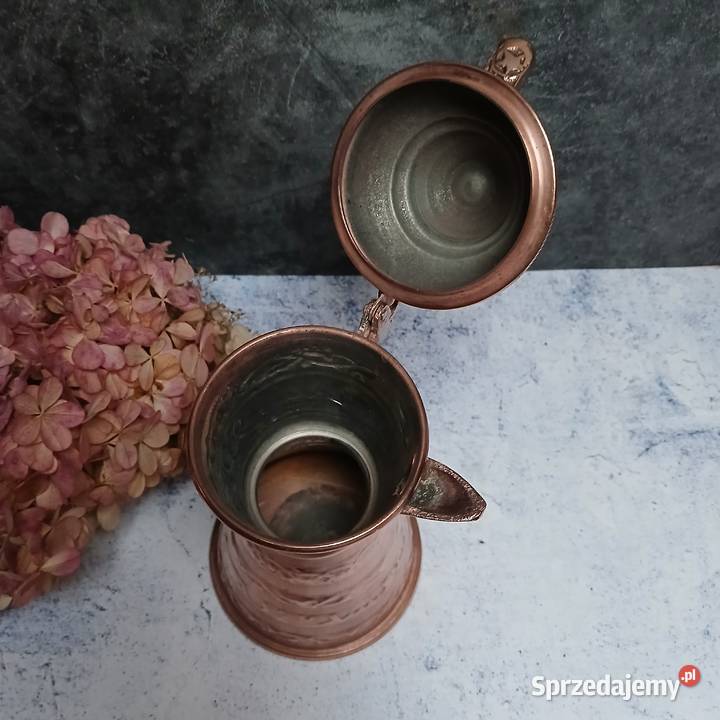 Miedziany tygielek miedziana cukierniczka Warszawa