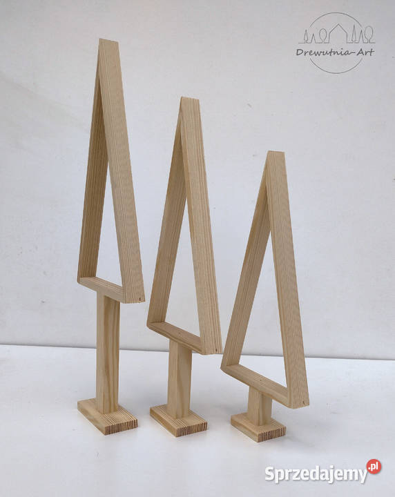 Choinki drewniane baza do ozdabiania 3 40 Olsztyn