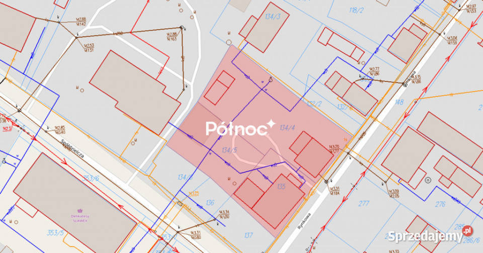 Działka w centrum Piszczaca z domem do remontu Piszczac sprzedam