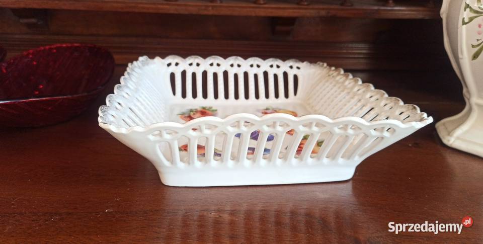 Patera z ażurem Owoce Syg Wycisk w masie Gdańsk