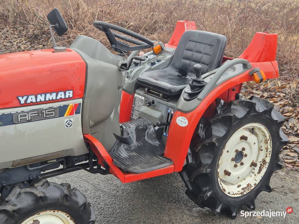 Traktorek traktor YANMAR AF15D 15 44 Skrzynia biegów Manualna Yanmar dolnośląskie Małuszyn
