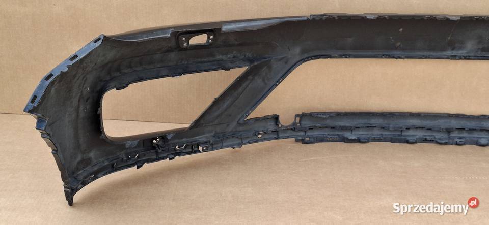 VW TOUAREG II LIFT 7P6 ZDERZAK PRZÓD PRZEDNI Zderzaki Bieleń