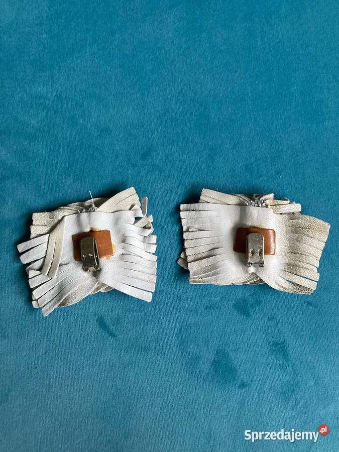 Nowe klipsy do butów boho vintage USA szare Rzeszów