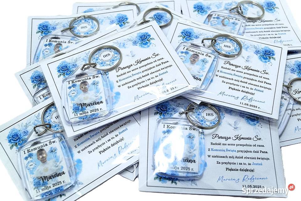 Breloczki ze zdjęciem dziecka jako podziękowania Zielona Góra