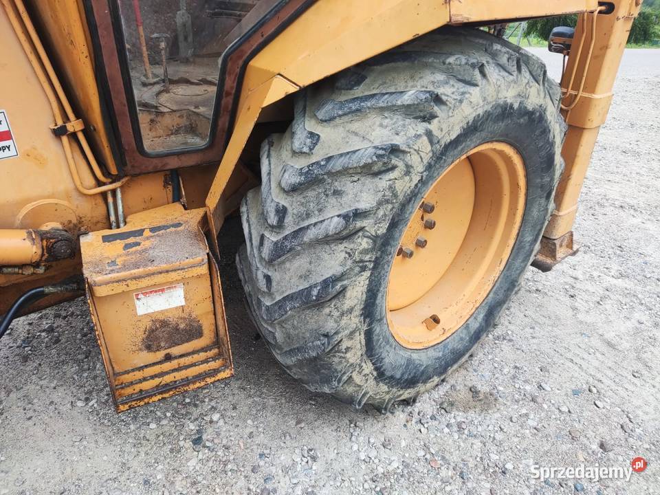 koparko ładowarka case 580G 1985 ładna 3 łyzki w podlaskie Sejny