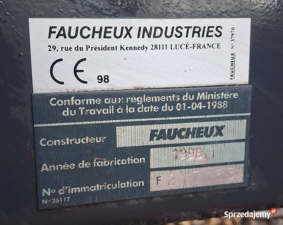 Massey Ferguson 3050 4x4 tur faucheux f200 Limanowa