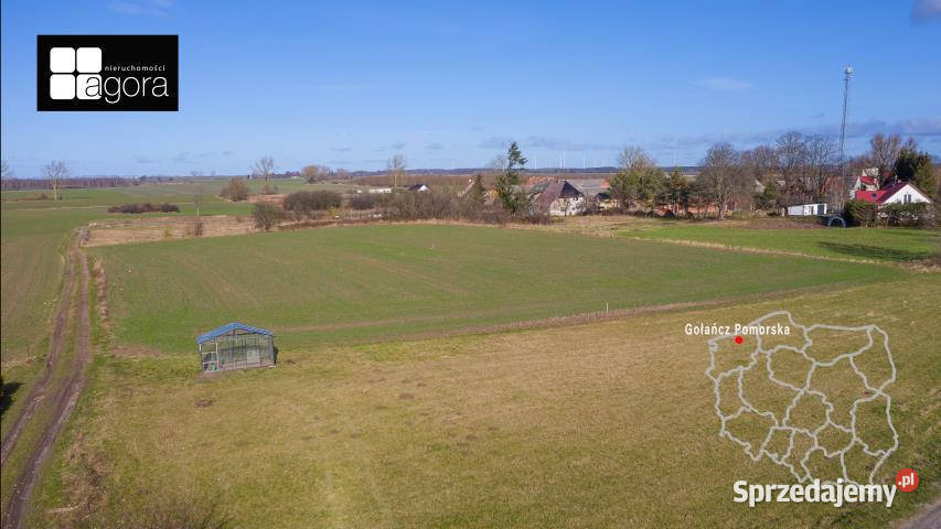 sprzedaży gruntu Gołańcz Pomorska 1734m2 Sprzedaż