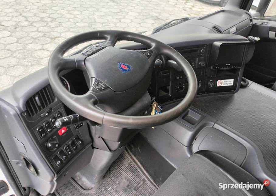 SCANIA P370 6x2 212 489 KONTENER IZOTERMA WINDA ESP Częstochowa