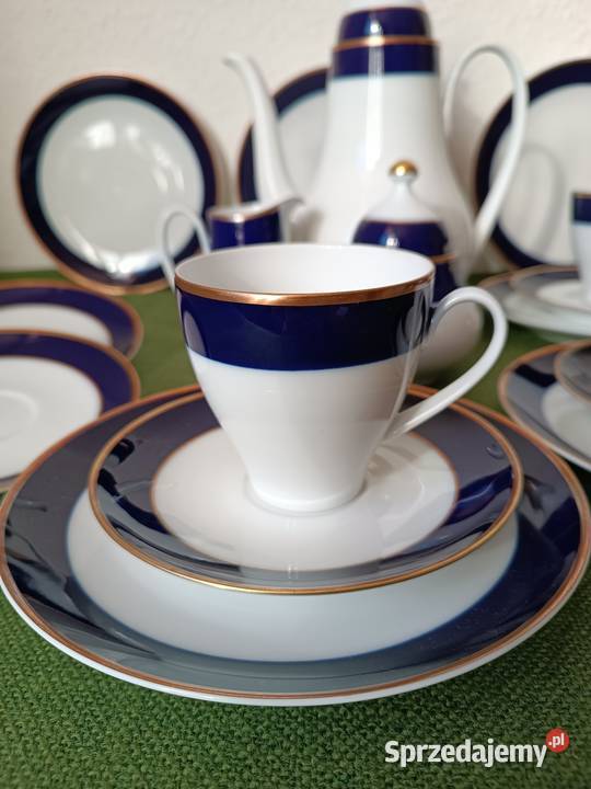 Porcelana z kobaltem Melitta Gorlice