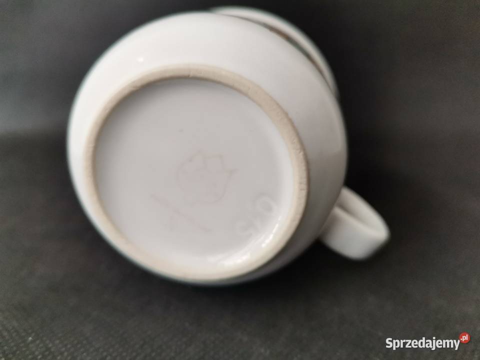 Stara bajkowa filiżanka kubek porcelit Pruszków śląskie Katowice