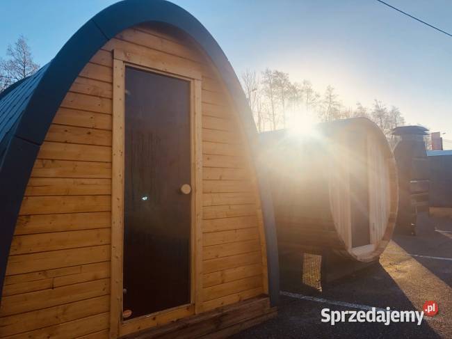Sauna ogrodowa Domek saunowy POD 4m ze świerku mazowieckie