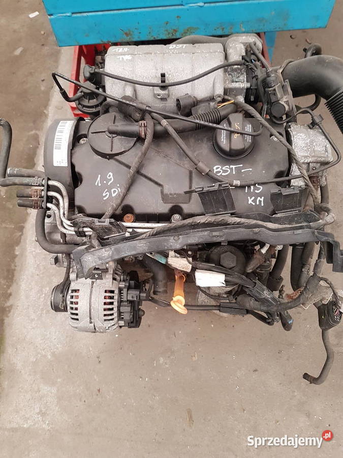 VW CADDY 2K0 SILNIK 19 SDI BST SILNIK KOMPLETNY Turek