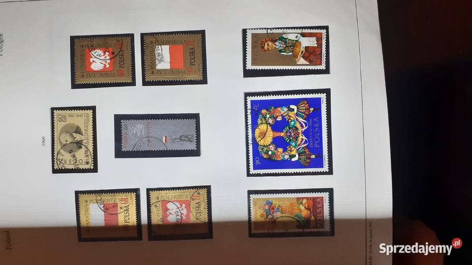 Znaczki Poczty polskiej Sieraków Śląski
