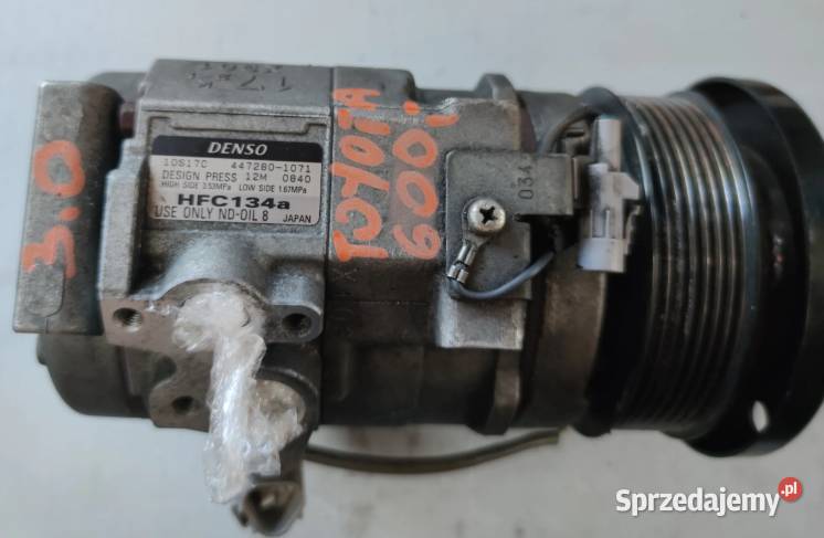Sprężarka Klimatyzacji Toyota 30 4472801071 świętokrzyskie Suchedniów sprzedam