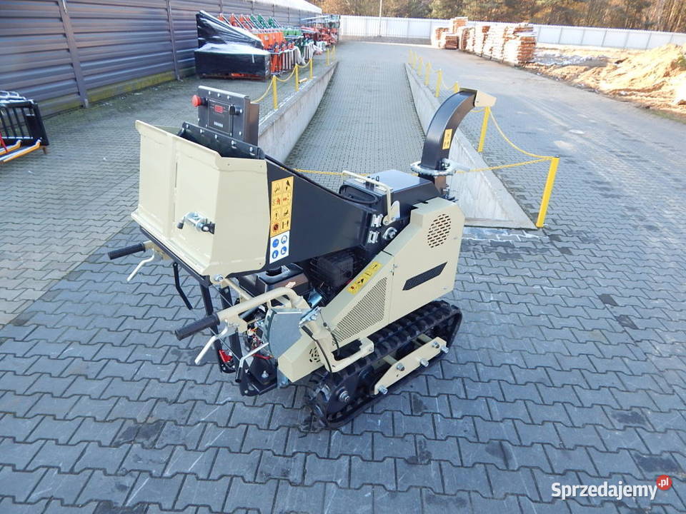 Rębak drewna na gąsienicach SZ130 GEOGRAS RATY Żurawica
