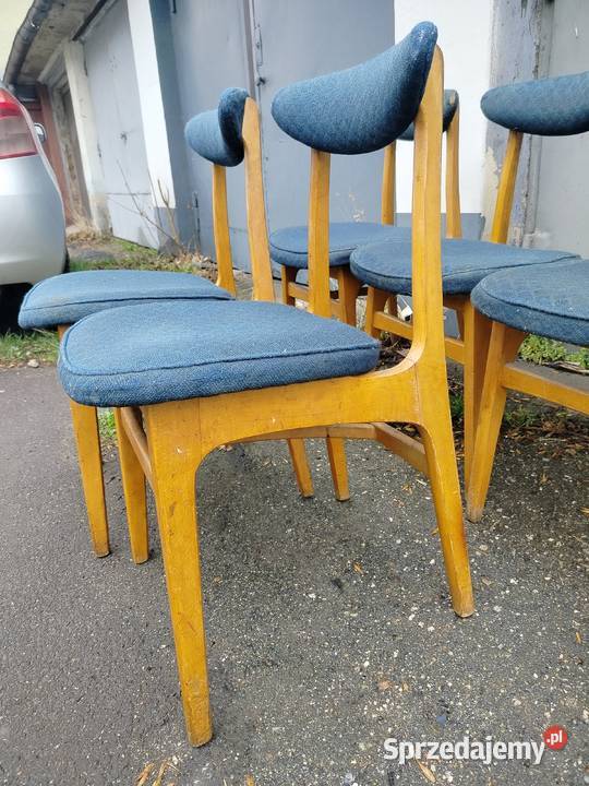 Krzesła prl dolnośląskie