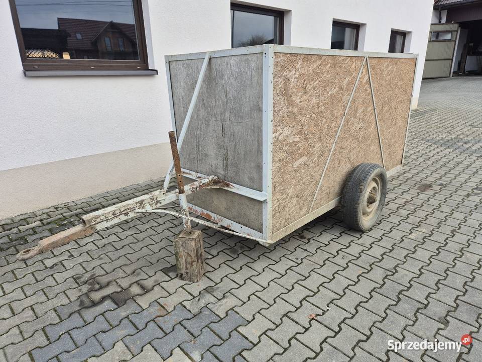 Przyczepka dwukółka