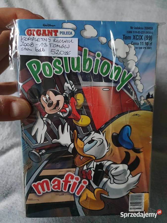 Komiks Gigant komplet 13 tomów 2008 pomorskie Gdynia