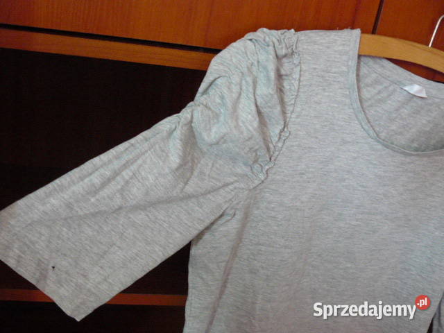 Popielata bluzka damska M Rozmiar 38(M) Rzeszów