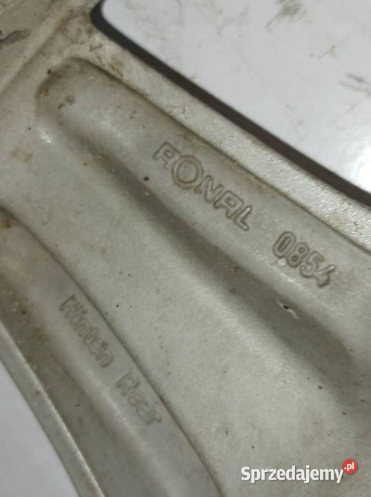 FELGA ALUMINIOWA R15 3X112 ET1 OC 56MM 55JX15H2 Średnica 15"