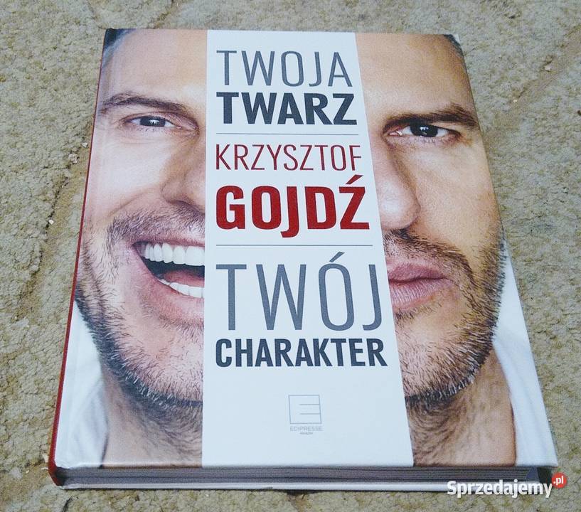 Twoja twarz twój charakter Krzysztof Gojdź twarda Gdańsk sprzedam