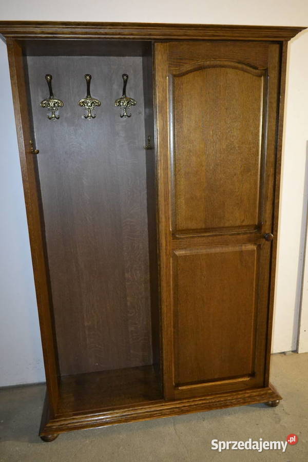 garderoba wieszak stylowy dąb Będzin