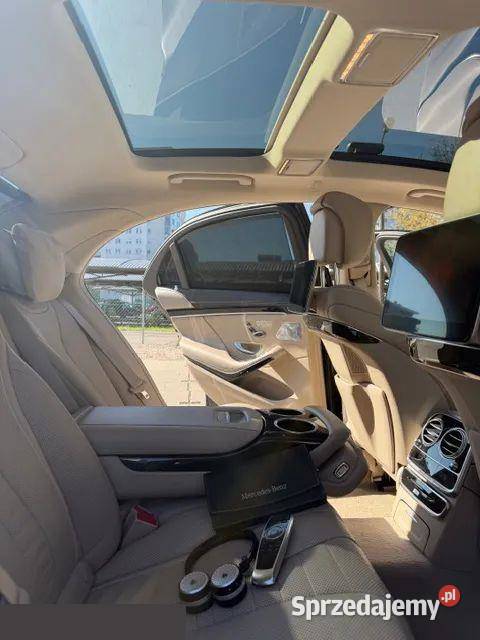MercedesBenz Klasa S 400 d L 9GTRONIC 30 D 340 serwisowany w ASO Mercedes-Benz mazowieckie Warszawa
