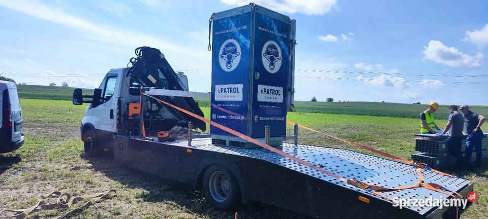 Usługi transportowe transport HDS żuraw dźwig Białystok