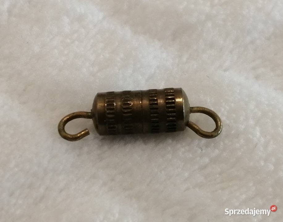 Zapięcie skręcane do łańcuszka naszyjnika 5x18mm Czeladź