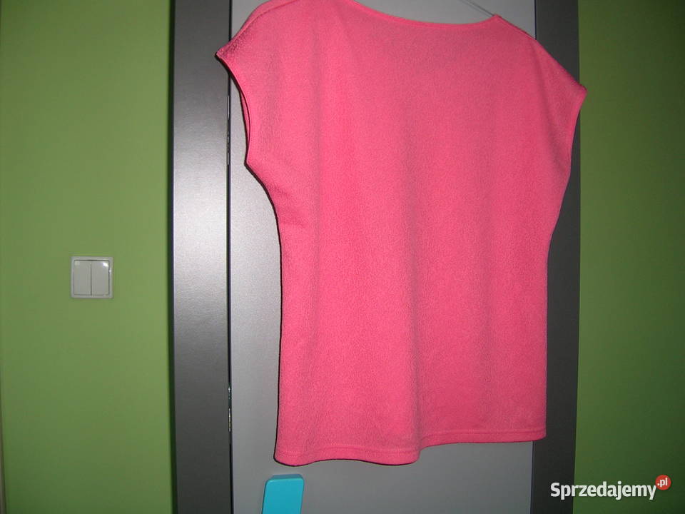 Bluzka jasnoczerwona Czarna