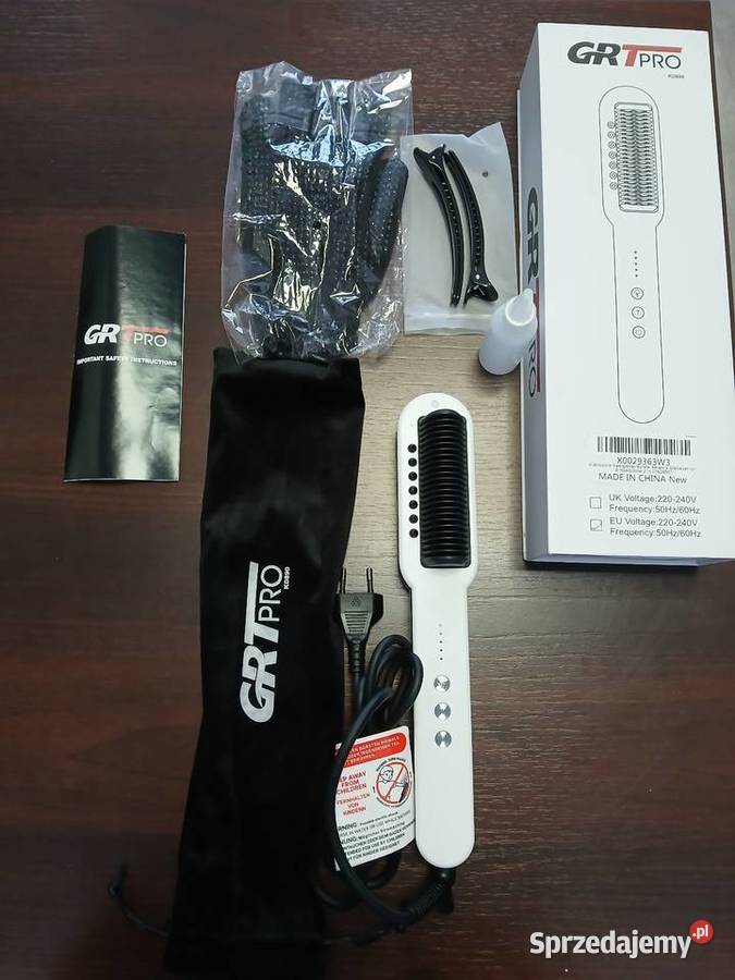 GRT PRO PROSTOWNICA SZCZOTKA 2W1 JONIZACJA Pozostałe